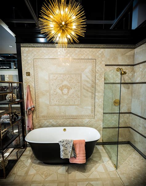 versace tiles design|Versace tile for bathroom.